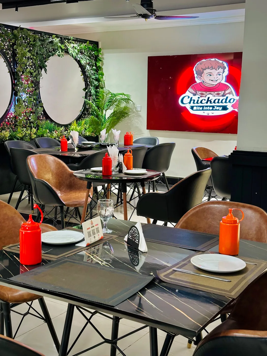 Chickado Mascot Wall
