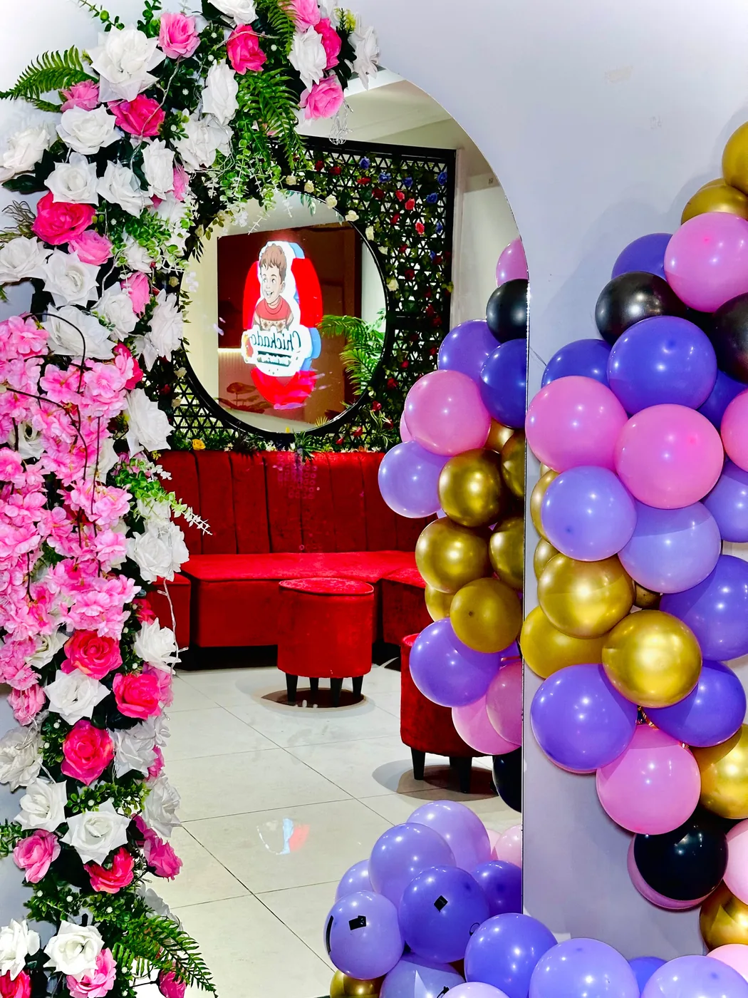 Celebration Floral Arch
