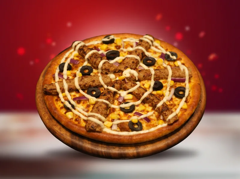 Behari Kebab Pizza